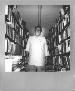 Fred Smith, of Choctaw Books // Impossible Project B&W // July 2014 by David McCarty